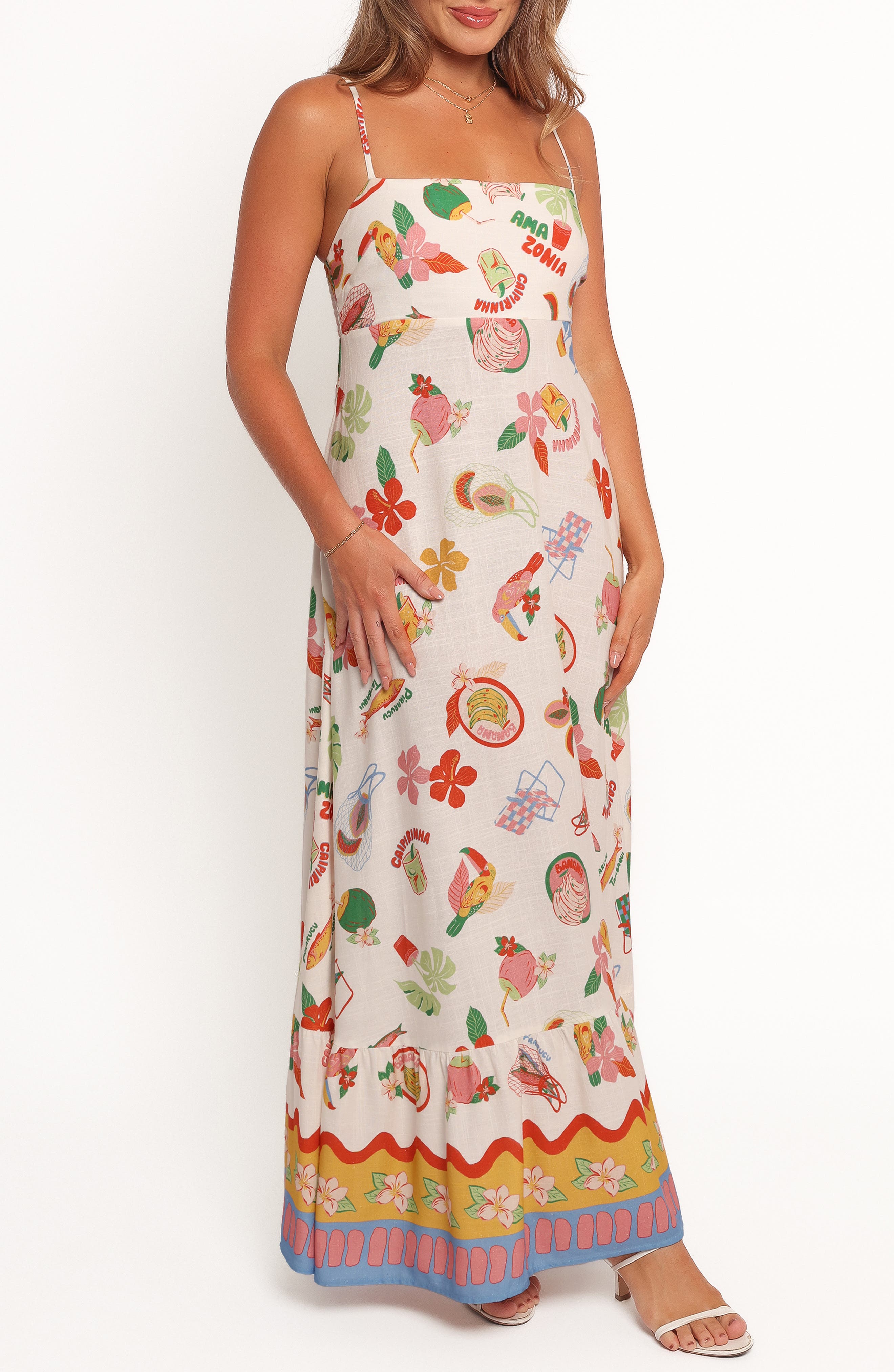 Petal & Pup Else Print Maxi Dress