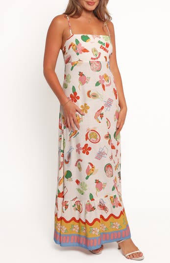 Else Print Maxi Dress