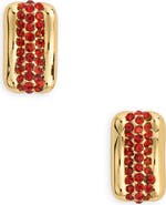 Kate Spade New York what a snack pavé hot dog stud earrings