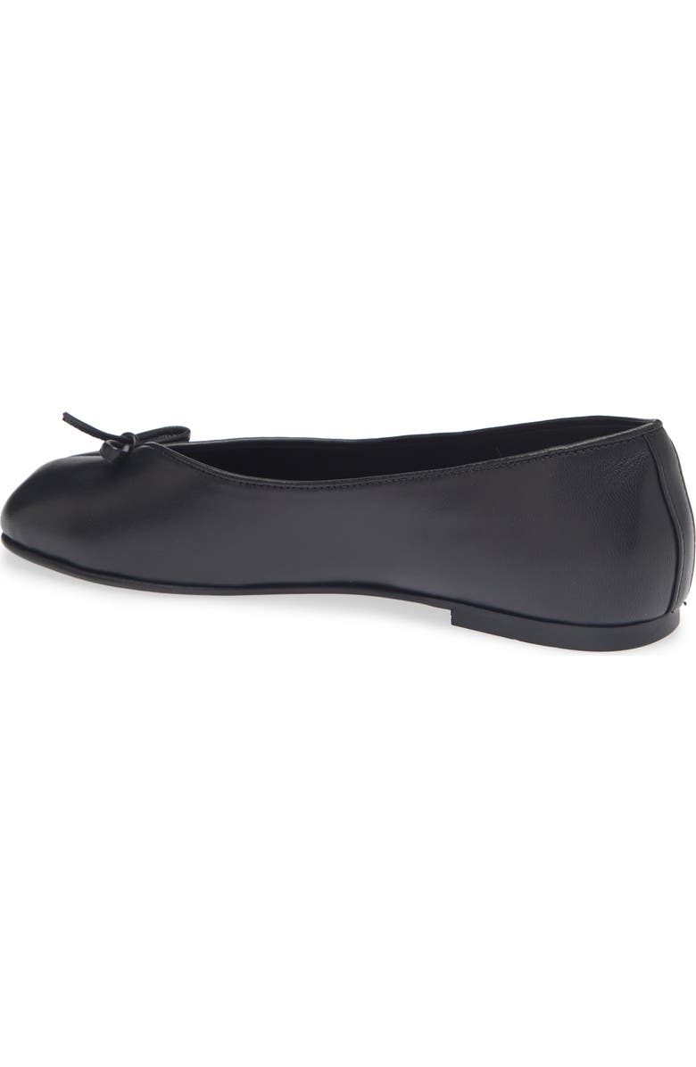 Sandy Liang Split Toe Ballet Flat, Alternate, color, Black