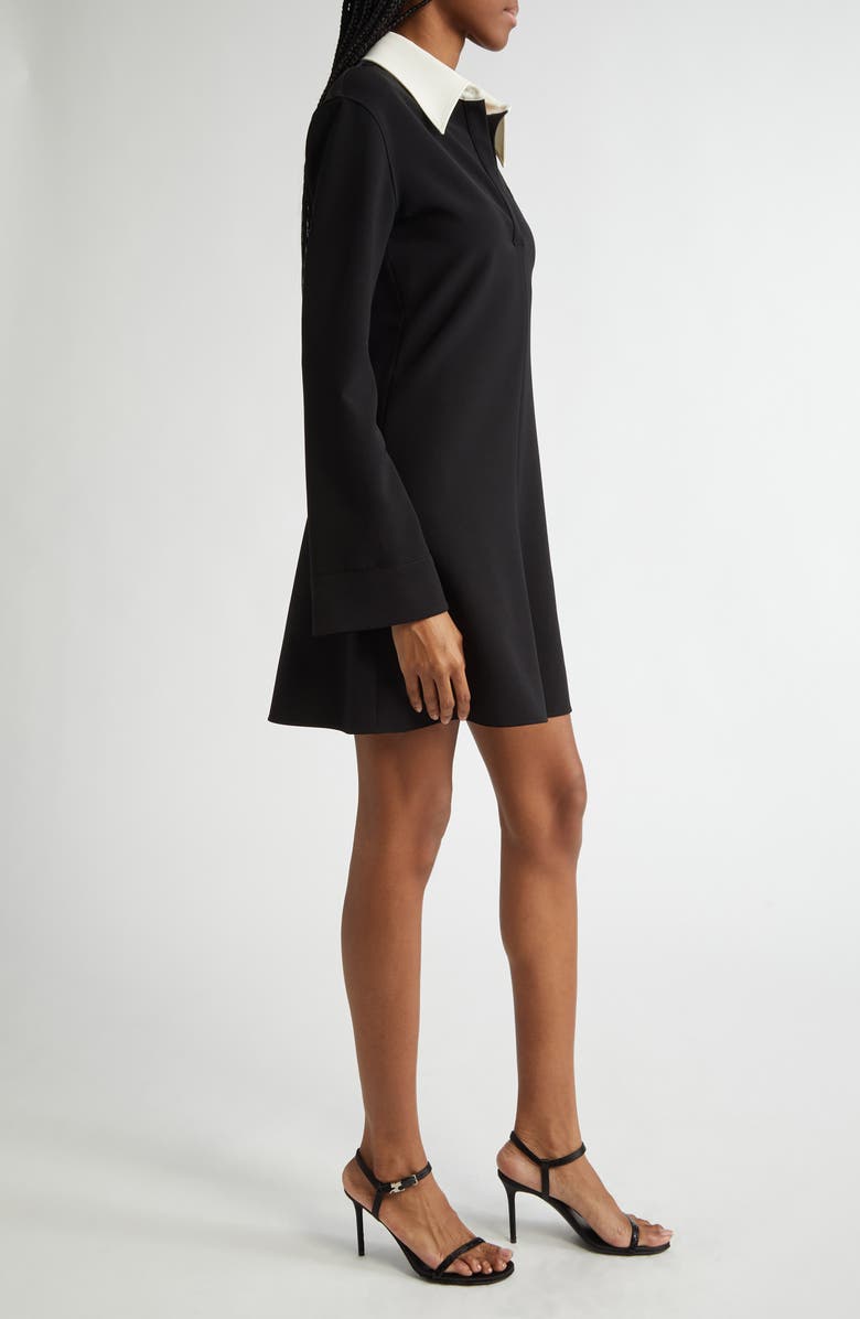 Long Sleeve Polo Minidress
