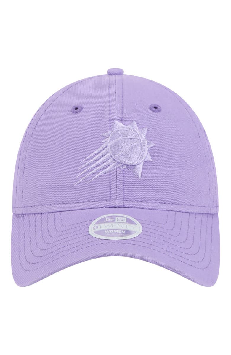 New Era Women's New Era Purple Phoenix Suns Colorpack 9TWENTY Adjustable Hat, Alternate, color,