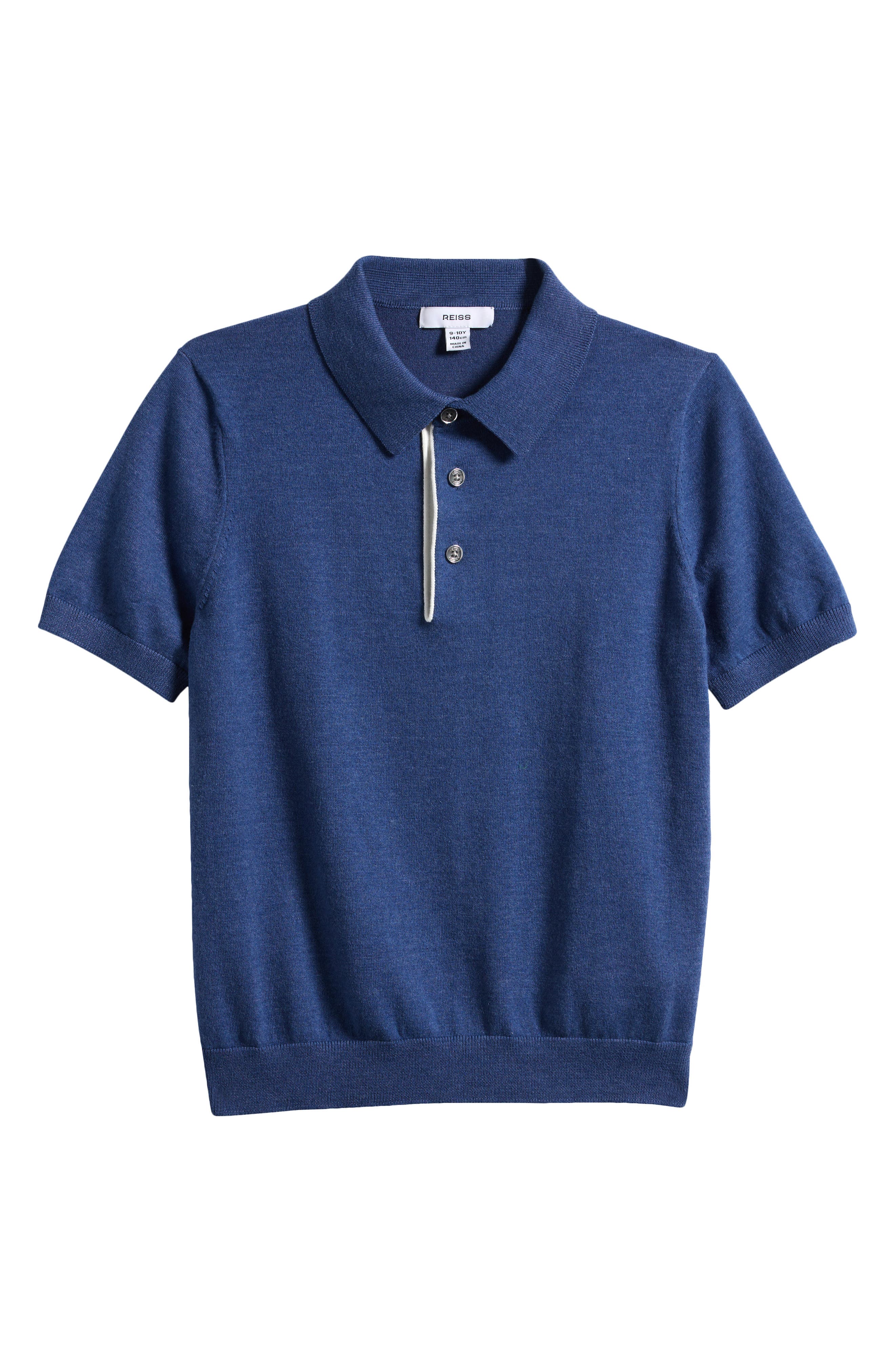 Reiss Kids' Finch Polo Sweater