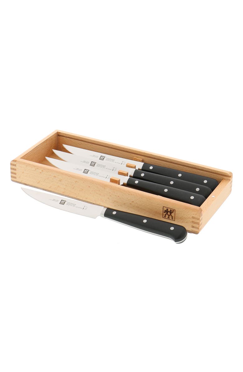 ZWILLING 4-Piece Porterhouse Steak Knife Set, Alternate, color,