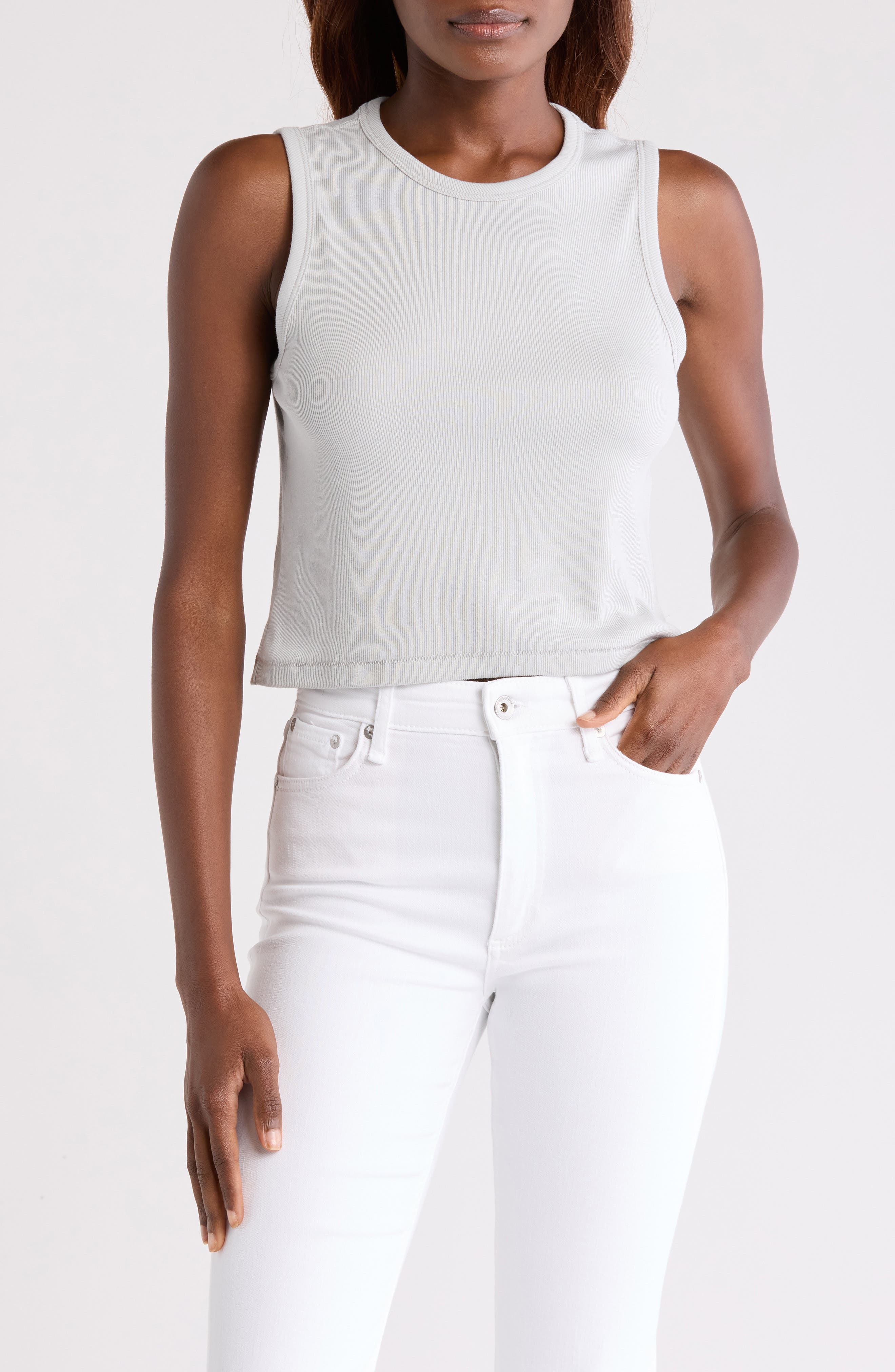 rag & bone Essie Rib Crop Tank