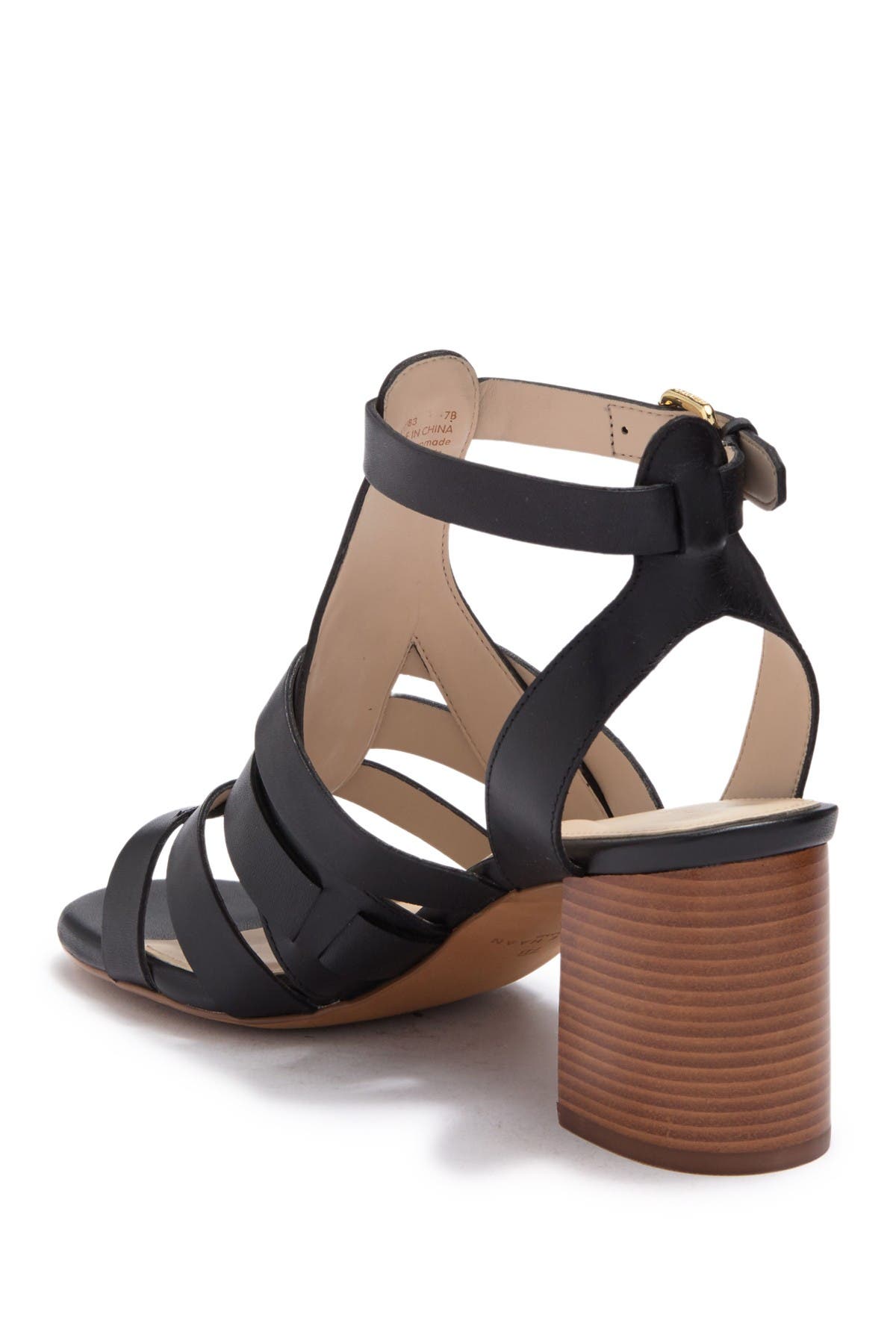 Cole Haan Jacey Leather Cage Sandal, Alternate, color, 