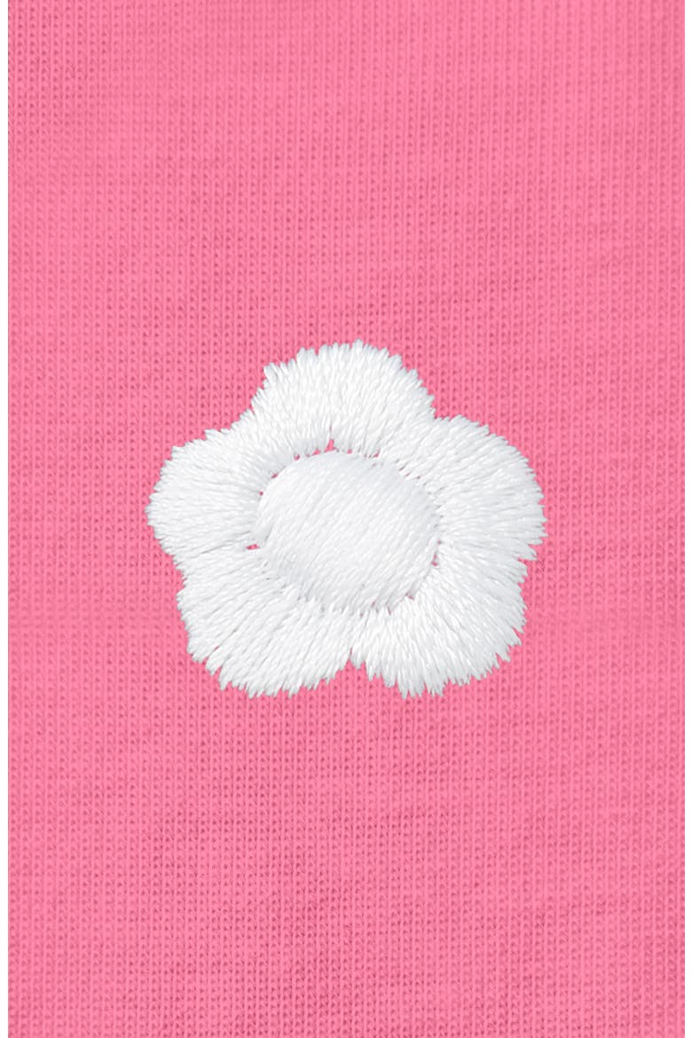 Womens Lil Flower Lightweight Jersey Tee, Alternate, color, Charity Pink