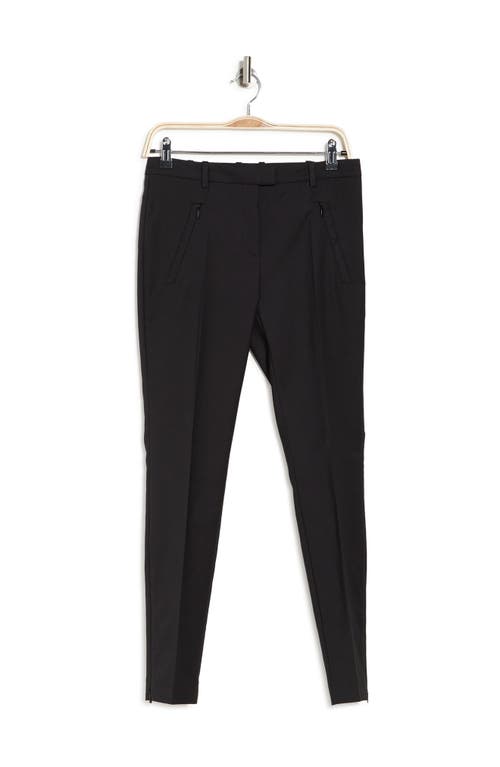 Hugo Boss Anaita Ankle Crop Skinny Pants In Black