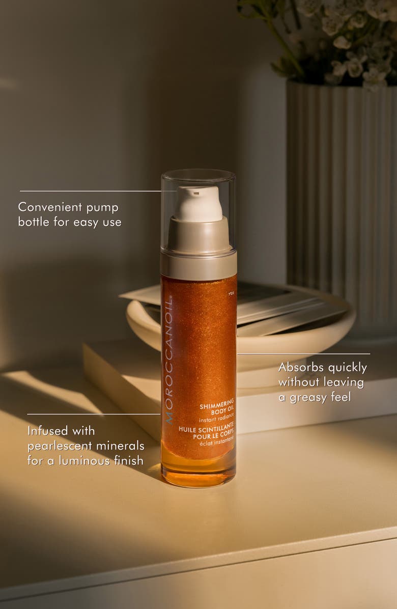 MOROCCANOIL<sup>®</sup> Shimmering Body Oil, Alternate, color,