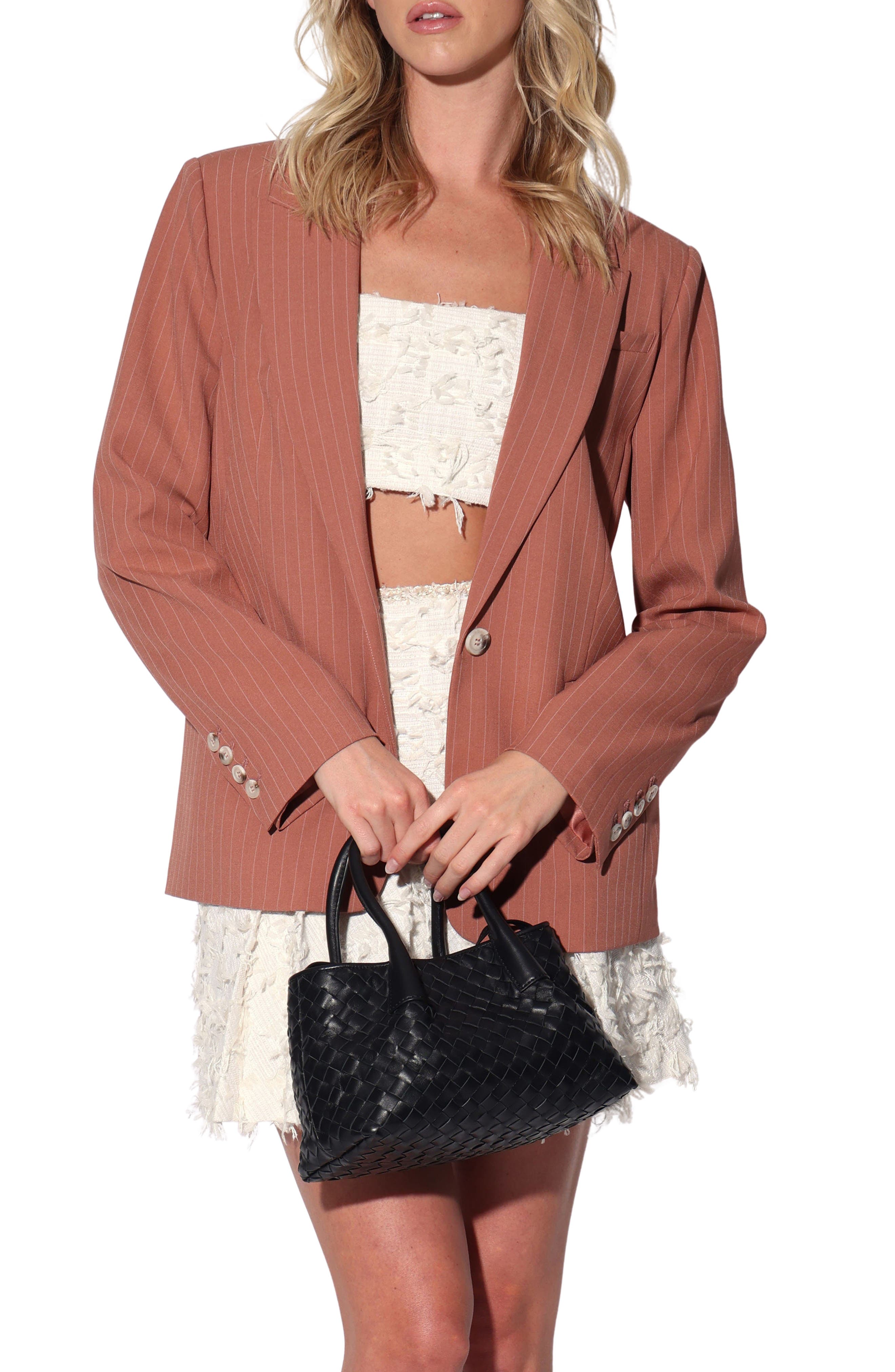 Walter Baker Serena Pinstripe Blazer