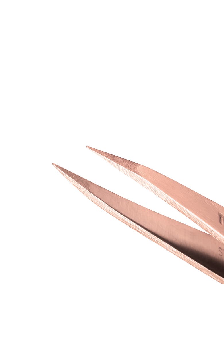 TWEEZERMAN Rose Gold Petite Tweezer Set, Alternate, color, Rose Gold
