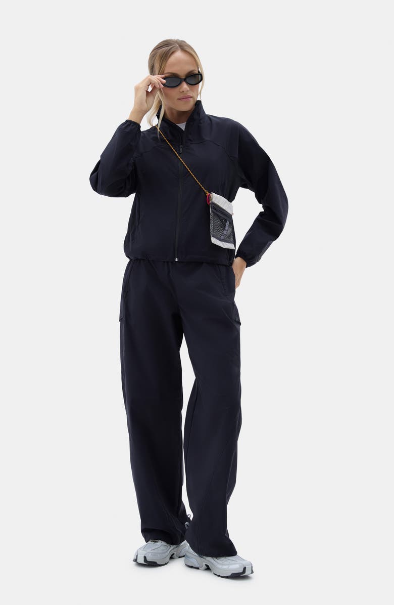 Halfdays Gwen Packable Jacket, Alternate, color, Black