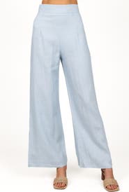 Petal & Pup Devlin Wide Leg Linen Pants