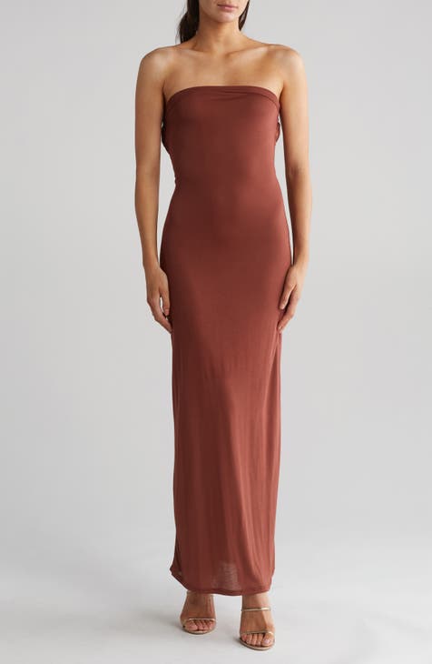 Strapless Maxi Dress