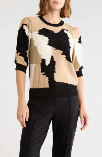 Cotton Puff Sleeve Sweater