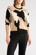 DKNY Cotton Puff Sleeve Sweater