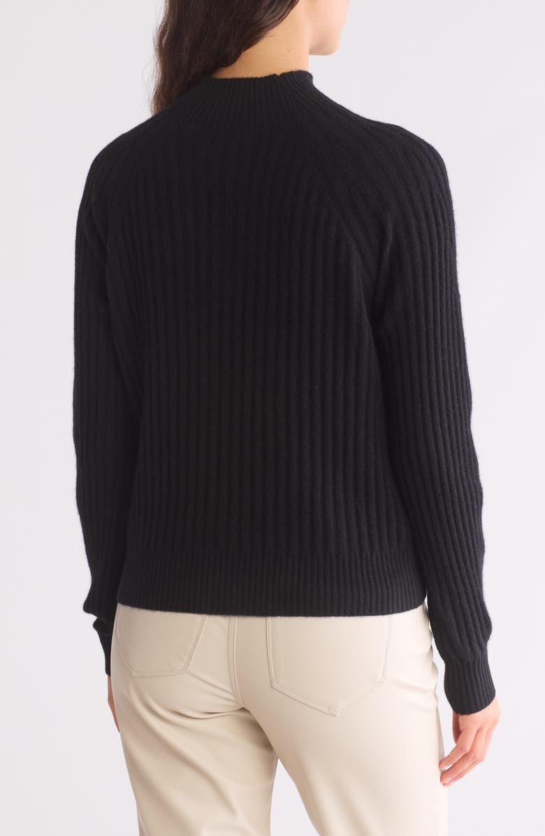 ELIE ELIE TAHARI Funnel Neck Cashmere Sweater, Alternate, color, 