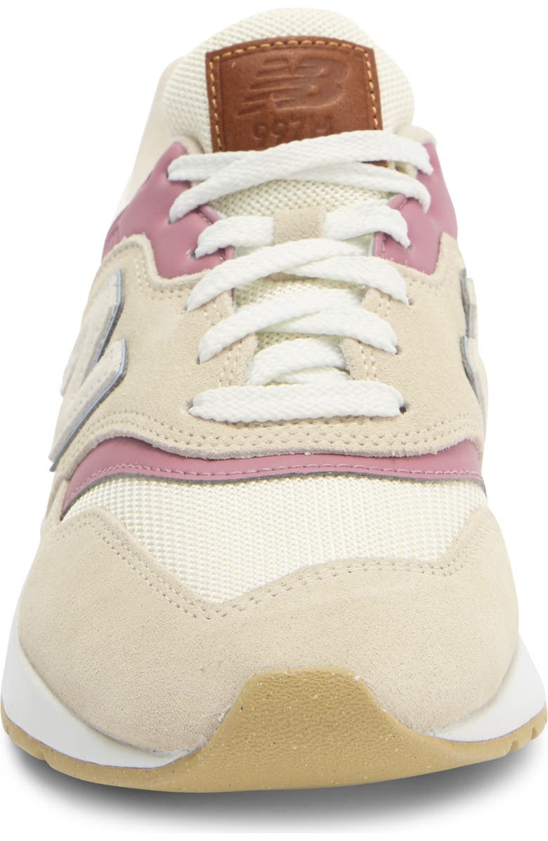 New Balance 997 Sneaker, Alternate, color, Timberwolf/ Rosewood