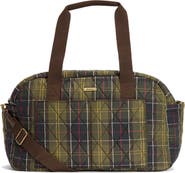 Barbour Wetherham Tartan Quilted Travel Bag