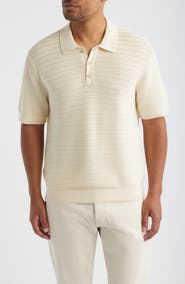 Madewell Stitch Interest Polo