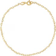 Bony Levy BLG 14K Gold Heart Link Chain Bracelet