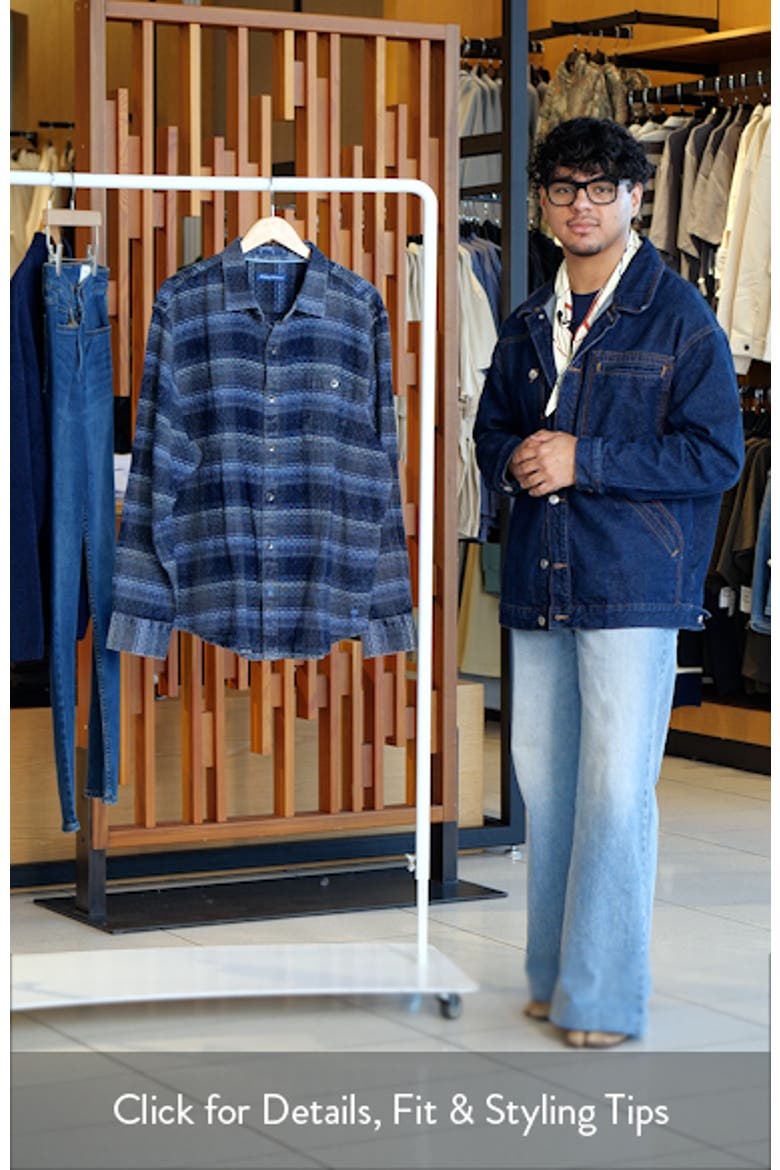 Cantera Stripe Cotton Button-Up Shirt video