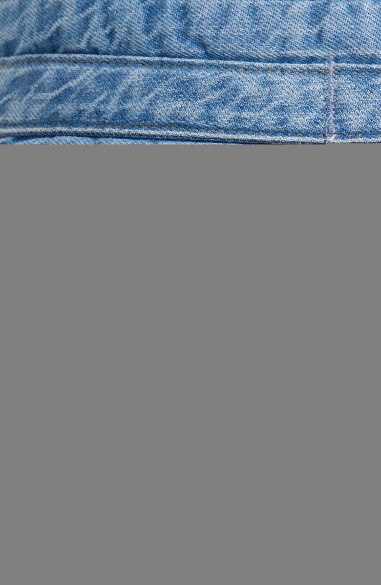 PAIGE Mathilda Paperbag Waist Denim Shorts, Alternate, color, Rosecrans