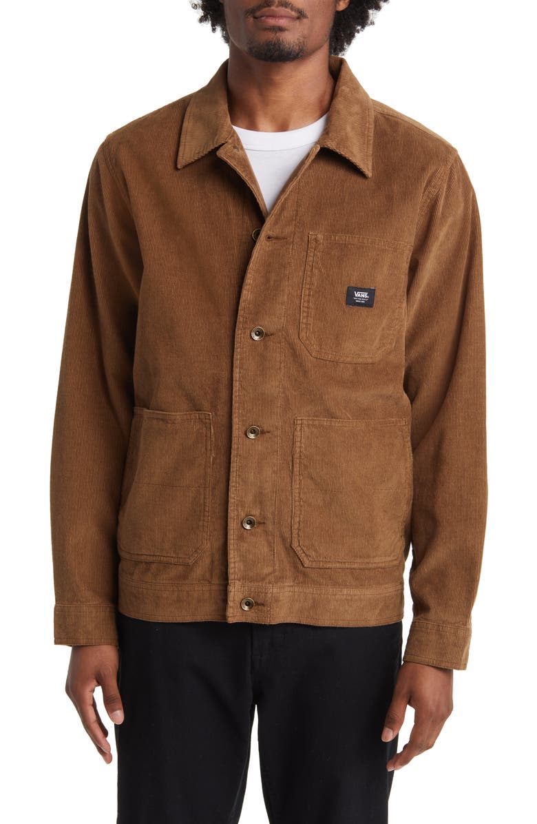 Vans Drill Corduroy Chore Coat, Alternate, color, 