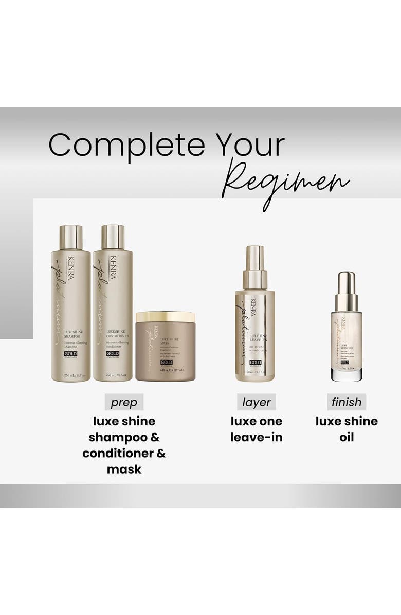 KENRA Platinum Luxe Shine Oil 1.5 oz, Alternate, color, N/A