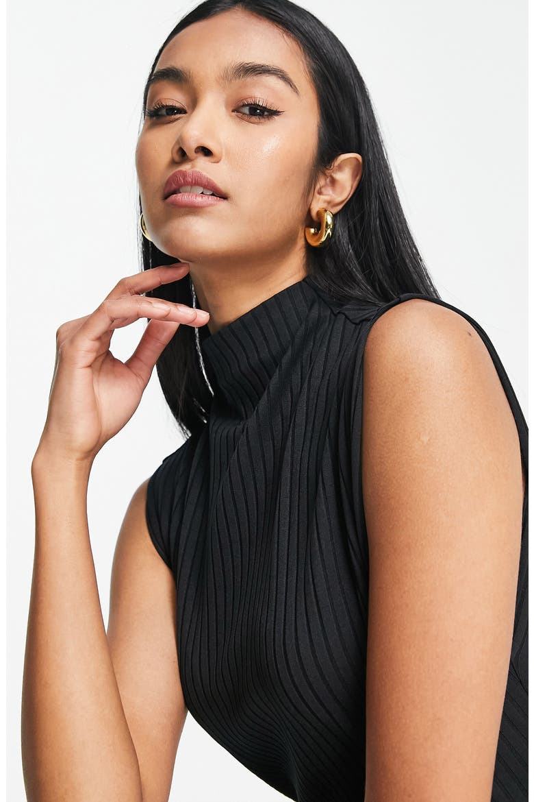 topshop jersey dress Rib Midi (Women) Zalando