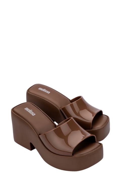 Posh Platform Slide Sandal (Women)