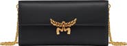 MCM Large Himmel Leather Wallet on a Chain