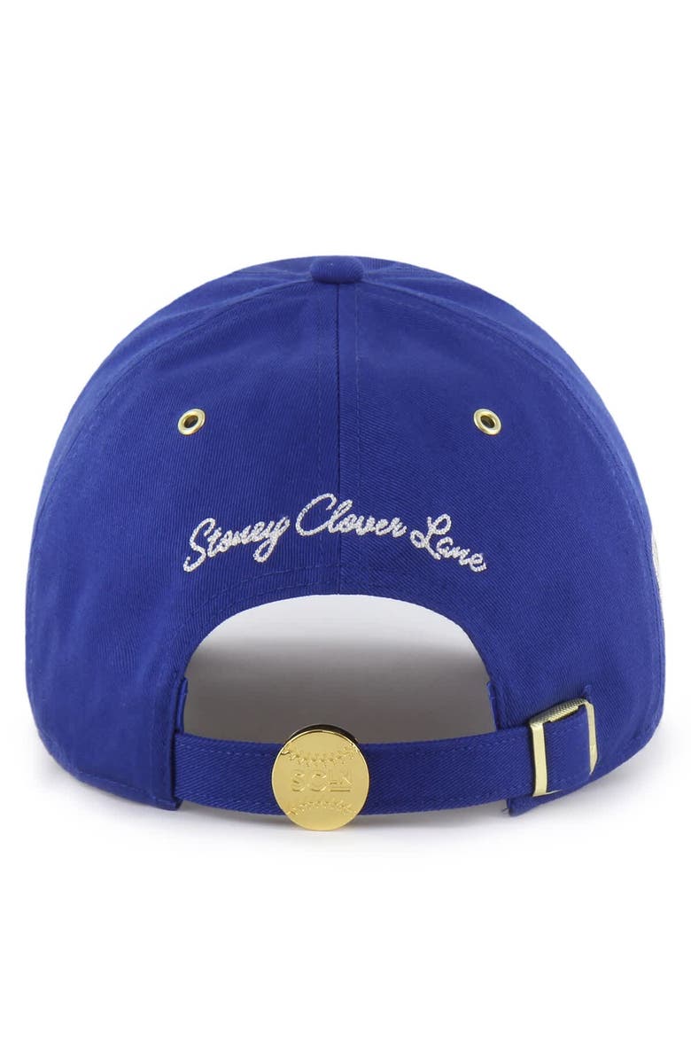 Stoney Clover Lane X '47 Men's '47 x Stoney Clover Lane Royal Chicago Cubs Acro Charm Clean Up Adjustable Hat, Alternate, color, Royal