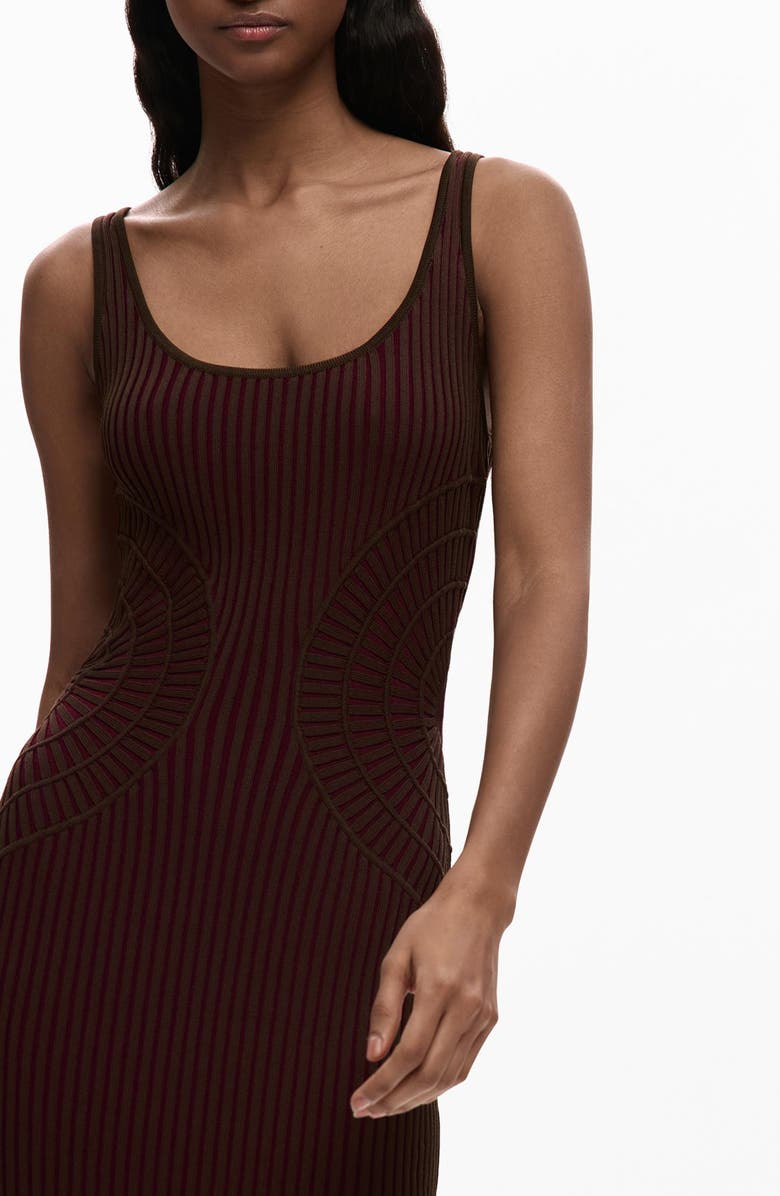 Desigual Rib Tank Dress, Alternate, color, 