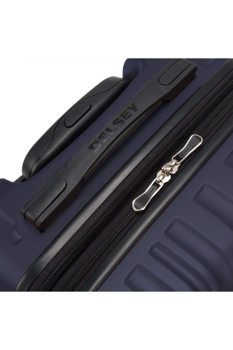 Alexis Hardside Expandable 21" Carry On Spinner Luggage, Alternate, color, Navy