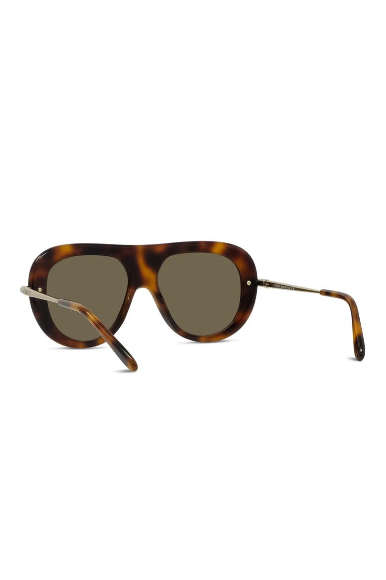 Slim 52mm Pilot Sunglasses, Alternate, color, DARK HAVANA / BROWN