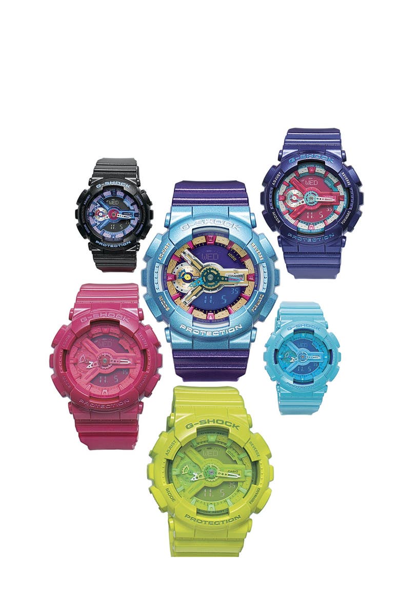 Ana-Digi Watch, 46mm x 41mm, Main, color, BLACK/ MULTI