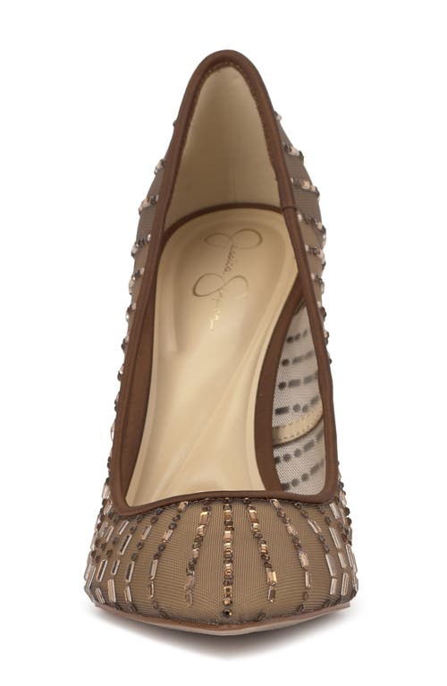 Jessica Simpson Piviano Pointed Toe Pump In Brown