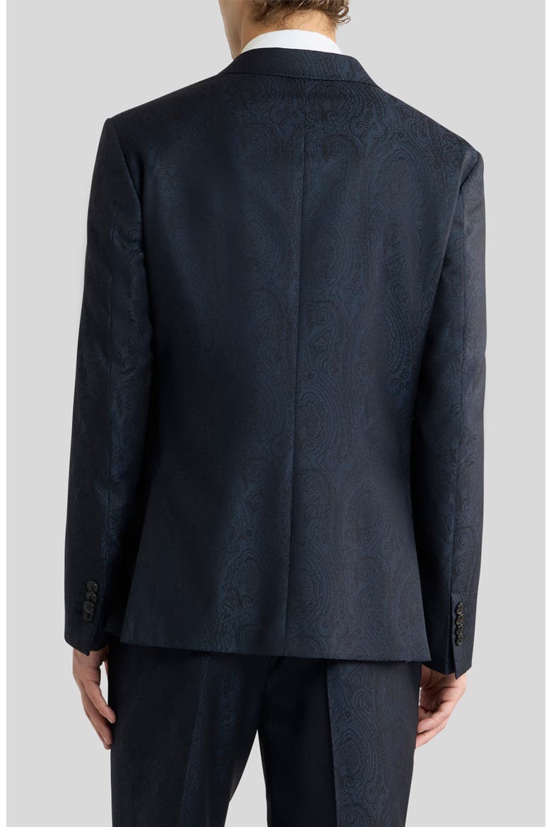 Roma Wool Sport Coat, Alternate, color, DARK BLUE 8