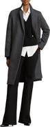 Lauren Ralph Lauren Wool Blend Tweed Coat