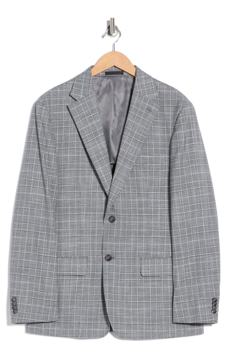 Michael Kors Plaid Sport Coat, Main, color, 