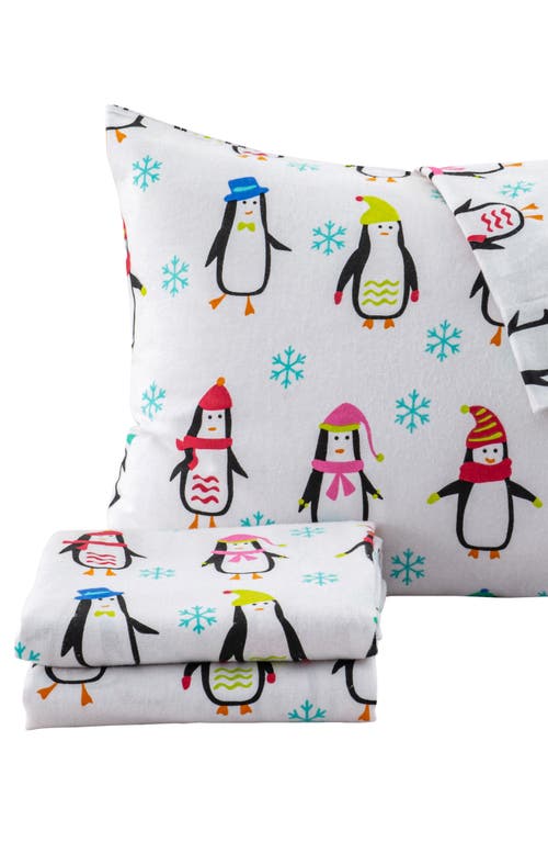 Woven & Weft Turkish Cotton Flannel Christmas Sheet Set
