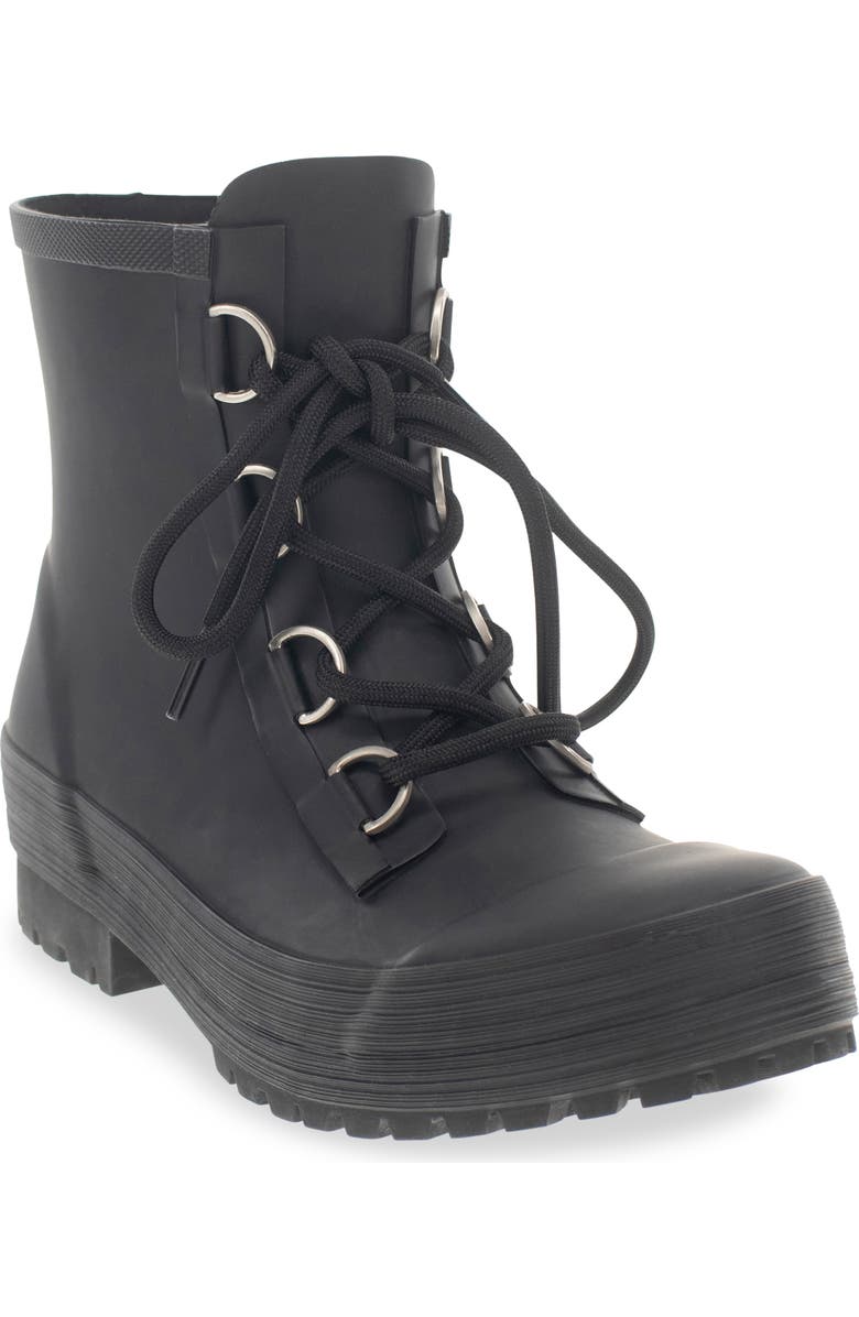 Chooka Ava Lace-Up Waterproof Rain Boot, Main, color,