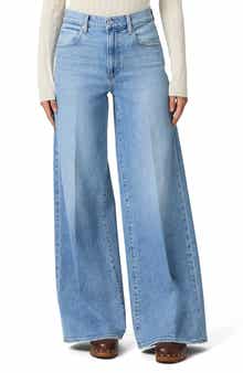 PAIGE Cameron High Waist Super Wide Leg Jeans