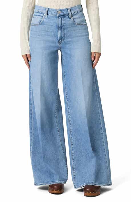 PAIGE Cameron High Waist Super Wide Leg Jeans