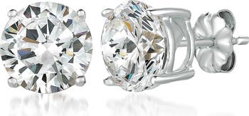Cubic Zirconia Stud Earrings