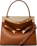 Tory Burch Small Lee Radziwill Leather Double Bag