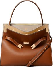 Tory Burch Small Lee Radziwill Leather Double Bag