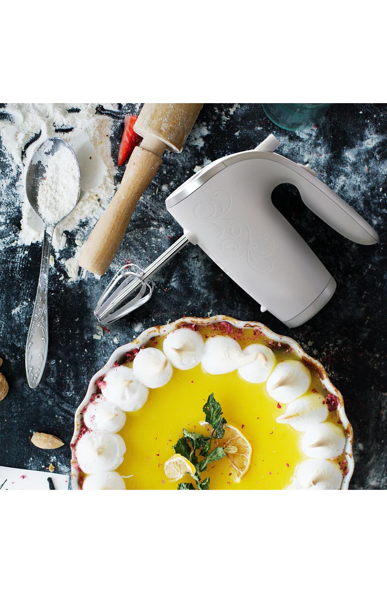 Better Chef 5-Speed 150-Watt Hand Mixer White w/ Silver Accents, Alternate, color, White