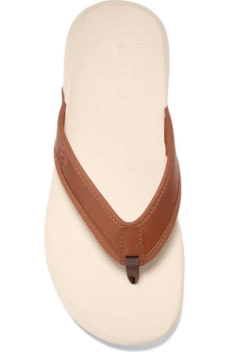 Cole Haan Montauk Resort Flip Flop, Alternate, color, British Tan Angora